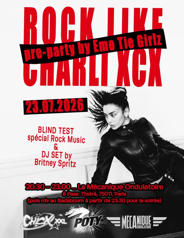 Charli XCX « Music, Fashion, Film » Album Release Party