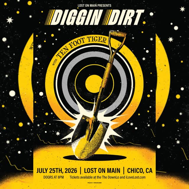 Diggin Dirt with opening band Ten Foot Tiger