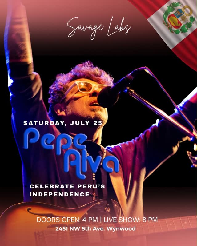 Celebrate Peru’s Independence with Pepe Alva