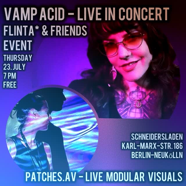 FLINTA* & Friends: Vamp Acid live concert