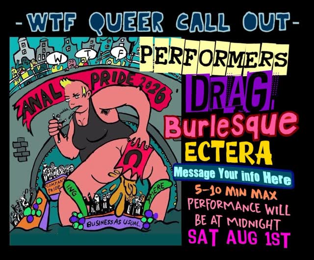 WTF QUEER CALL OUT - ZANAL PRIDE 2026