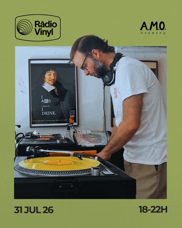 Rådio Vinyl session at A.M.O.