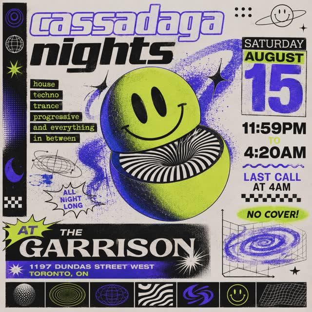 Techno/Electronic Night at The Garrison
