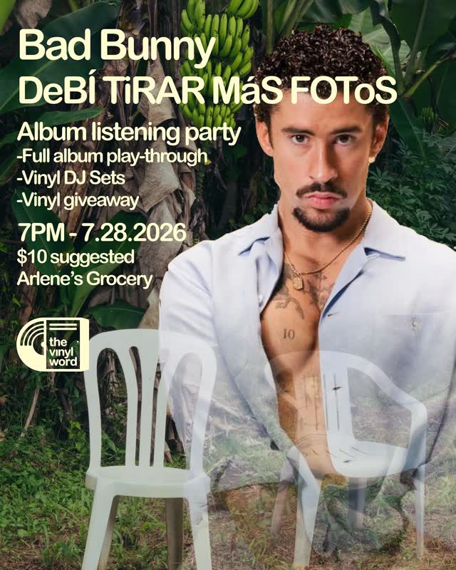 Bad Bunny DeBÍ TiRAR MáS FOTOs Album listening party