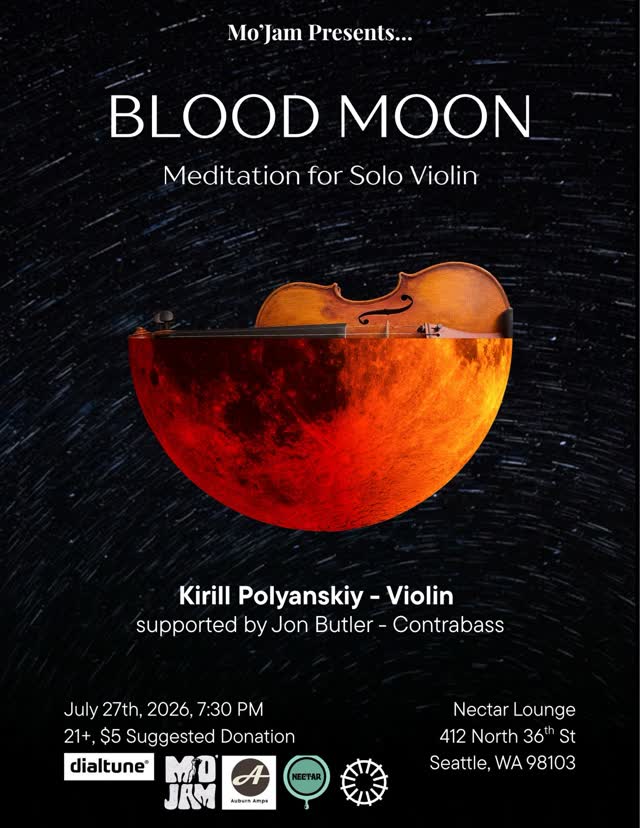 BLOOD MOON Meditation for Solo Violin