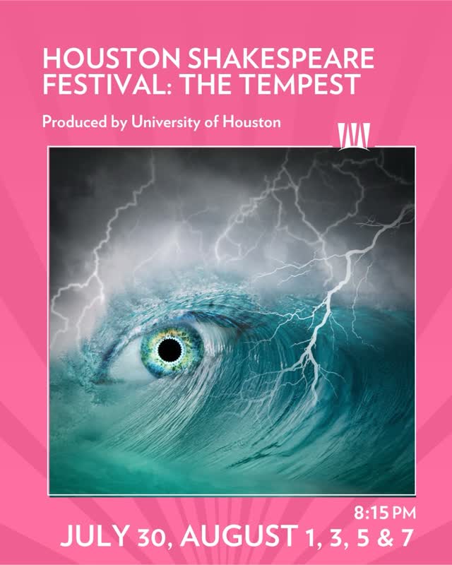 Houston Shakespeare Festival: The Tempest & The Comedy of Errors