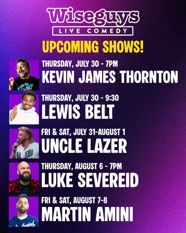 UPCOMING SHOWS!