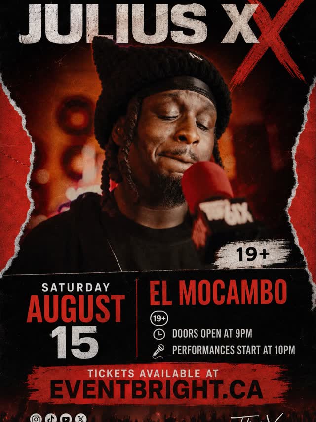 Julius X LIVE at EL MOCAMBO opening up for JRDN