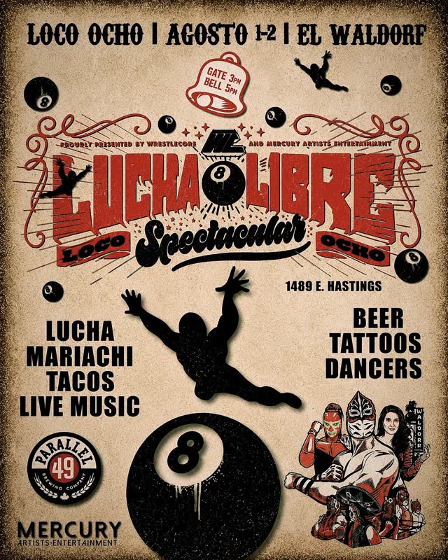 LUCHA LIBRE SPECTACULAR 8 — LOCO OCHO