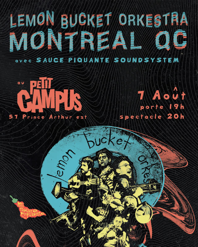 Lemon Bucket Orkestra + Sauce Piquante