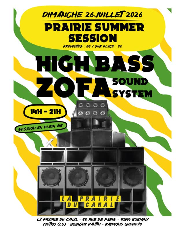 La Prairie du Canal Sound System Open Air