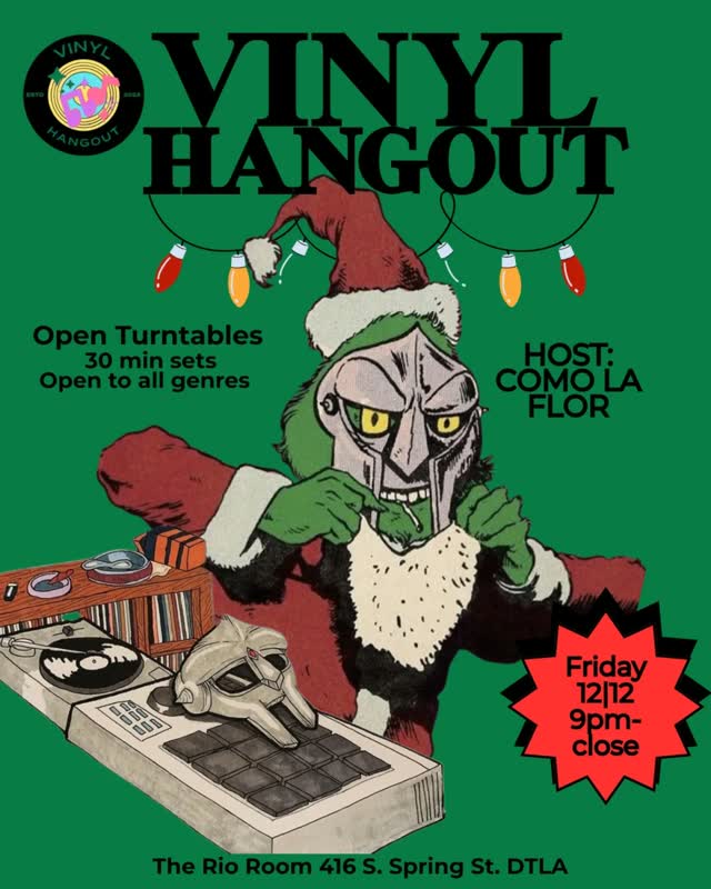 Vinyl Hangout's Open Turntables Night