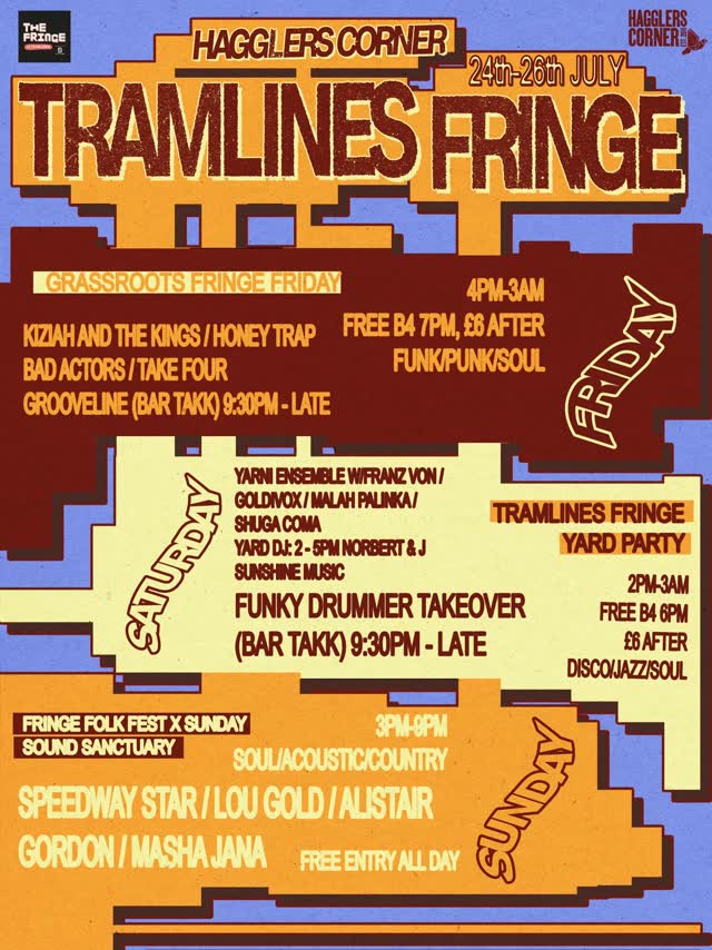 Hagglers Corner Tramlines Fringe