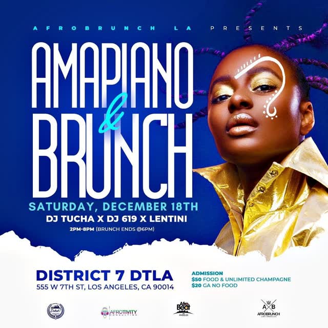 AMAPIANO & BRUNCH DAY PARTY